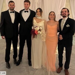 Hallie Corset Mesh Halter Top & Skirt